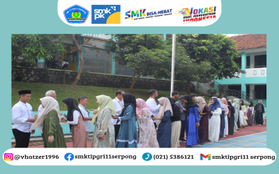 Keluarga Besar SMKS TI PGRI 11 Serpong Gelar Halal Bihalal Penuh Kehangatan dan Kebersamaan
