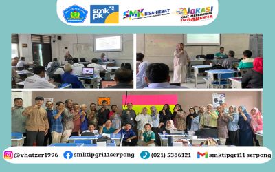 SMKS TI PGRI 11 Serpong Gelar Workshop Penerapan Pembelajaran Literasi di Setiap Mata Pelajaran
