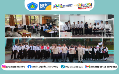 Langkah Pasti Menuju Profesional: Uji Laporan PKL SMKS TI PGRI 11 Serpong Digelar Penuh Semangat