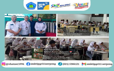 Langkah Awal Penuh Makna: MBG Hari Pertama di SMKS TI PGRI 11 Serpong