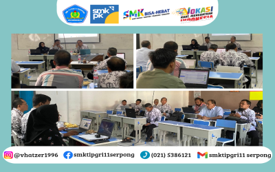 Rapat Kenaikan Kelas X dan XI Tahun Ajaran 2024/2025 SMKS TI PGRI 11 Serpong Berlangsung Lancar